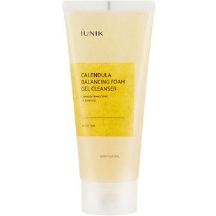 Гель для умывания с экстрактом календулы IUNIK Calendula Balancing Foam Gel Cleanser 150ml